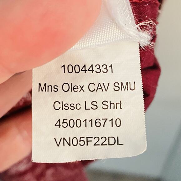 Ariat Shirt Mens XXL Red Paisley Button up Classic Cowboy Rodeo Western Print - Picture 4 of 7